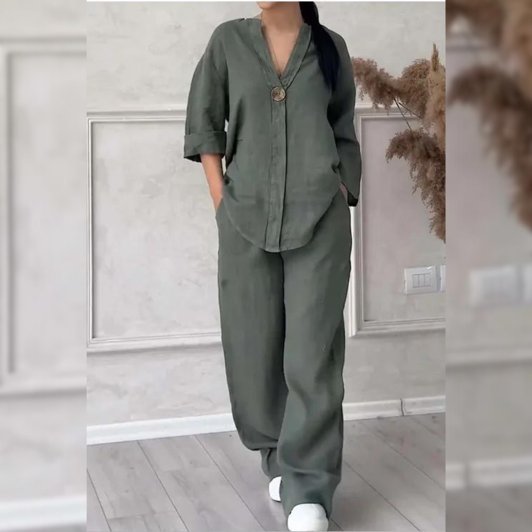 Olivia - Set Estivo in Lino Morbido e Confortevole