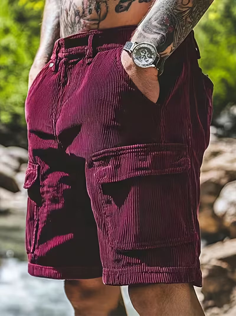 Normando - Pantaloncini Uomo 3D Comodi con Tasche