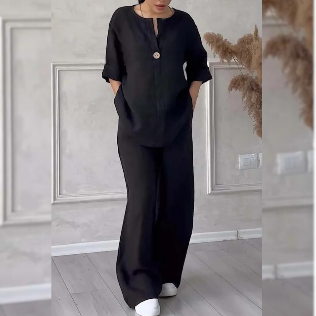 Olivia - Set Estivo in Lino Morbido e Confortevole