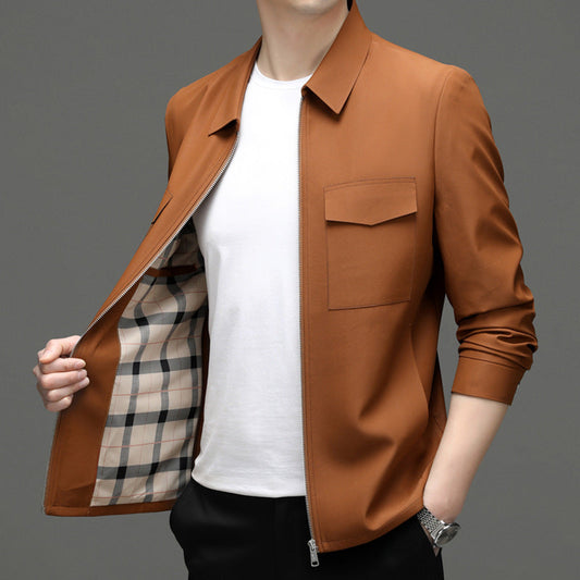 Fioravante - Giacca Uomo Autunnale con Rever Elegante