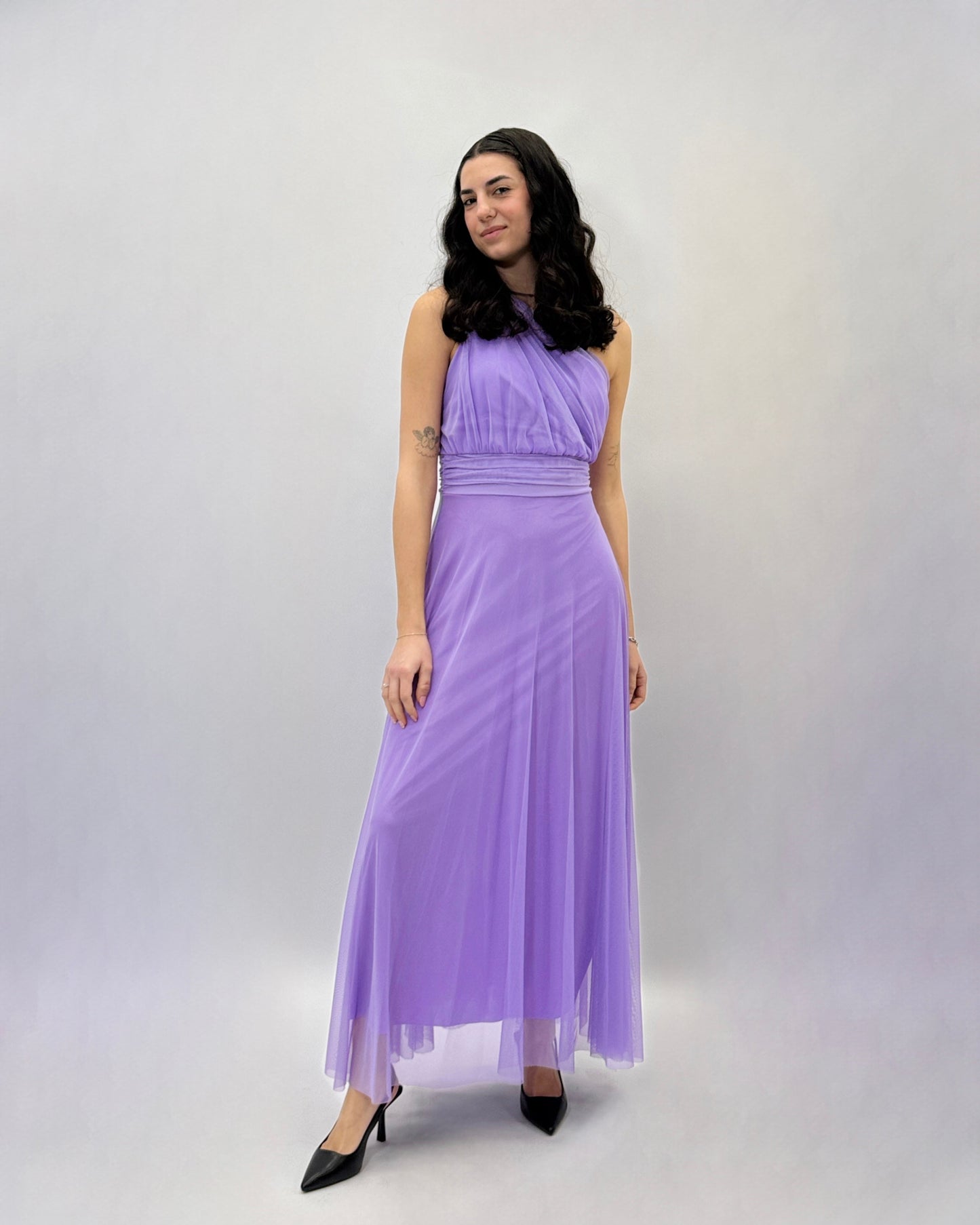 Rosilde - Abito Monospalla Caterina Donna Elegante Femminile