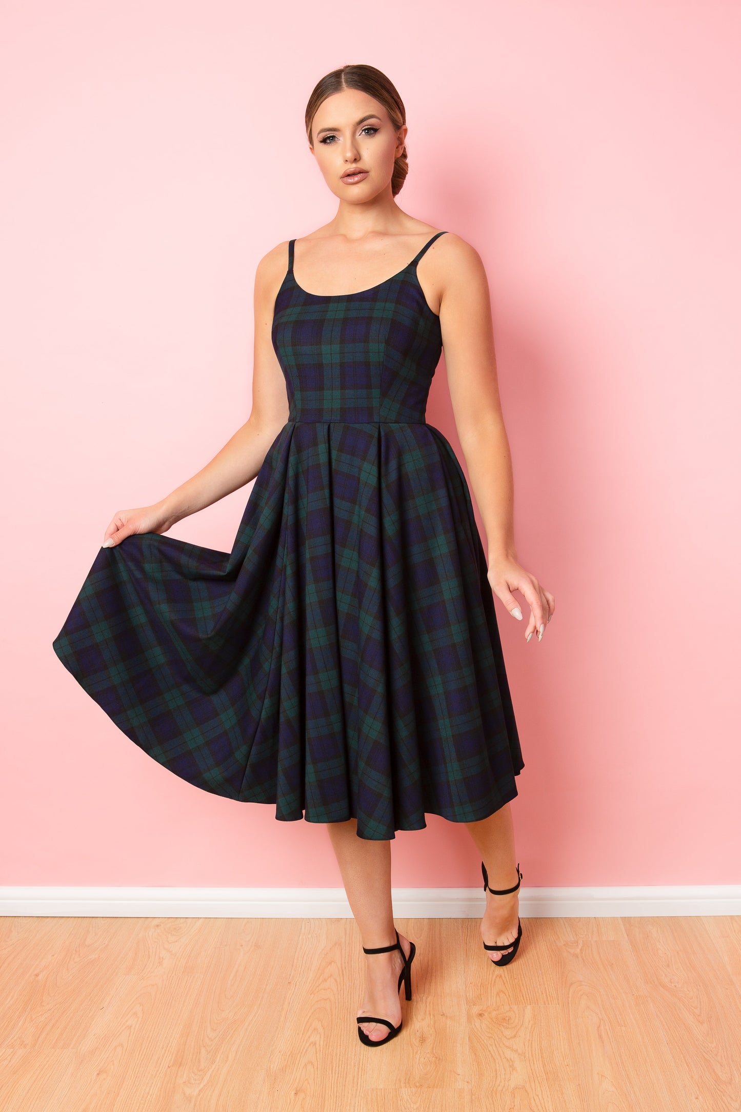 Selena - Abito Midi Donna Elegante Moderno