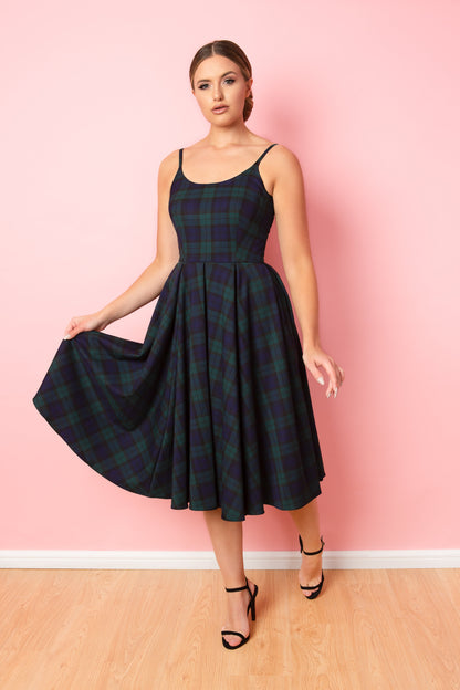Selena - Abito Midi Donna Elegante Moderno