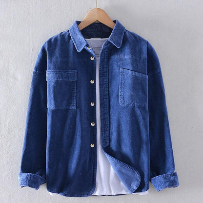 Tommaso - Camicia Uomo Doppia Tasca Casual