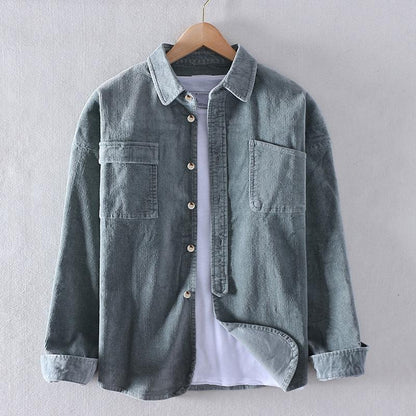 Tommaso - Camicia Uomo Doppia Tasca Casual