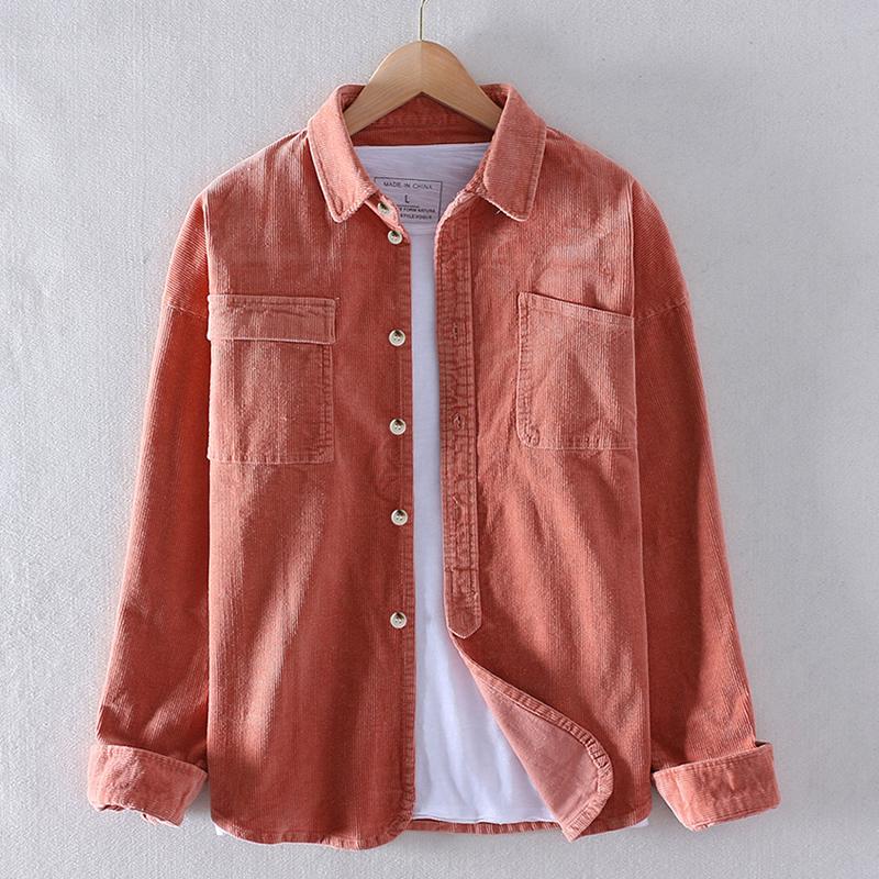 Tommaso - Camicia Uomo Doppia Tasca Casual