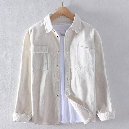 Tommaso - Camicia Uomo Doppia Tasca Casual