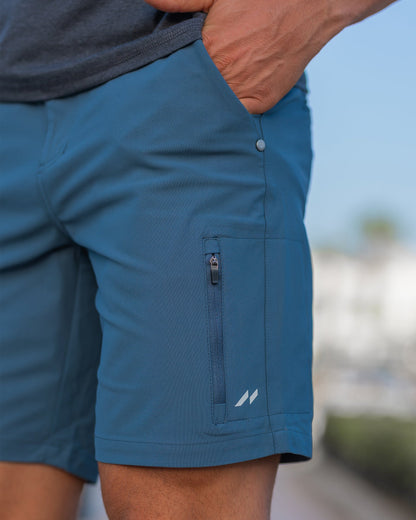 Rinaldo - Shorts Chino Performance Uomo Elite Moderni Versatili