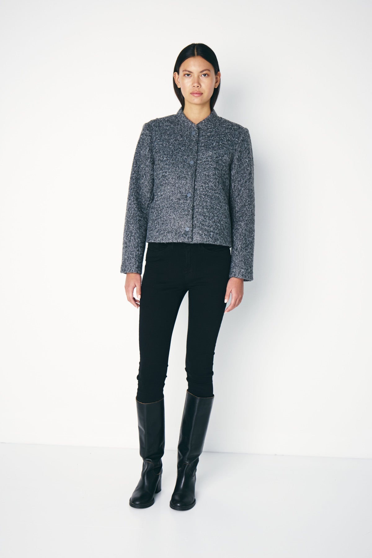 Justine - Giacca Corta Donna Elegante Stile Moderno