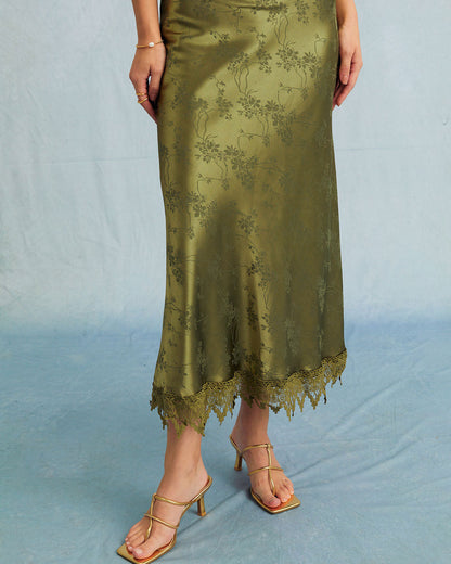 Erminia - Abito Midi Donna Elegante Raffinato