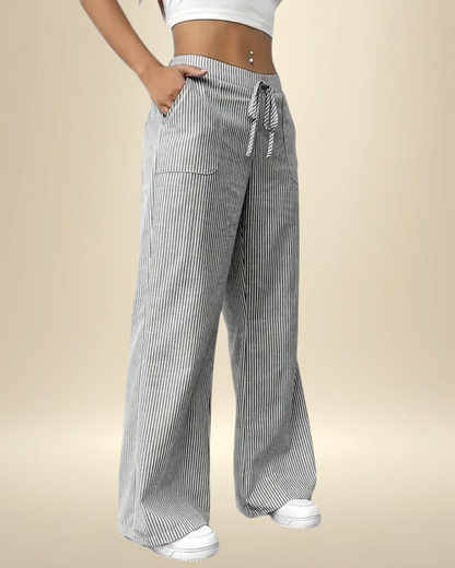 Marta – Pantaloni Modello Palazzo Dalla Caduta Fluida E Raffinata