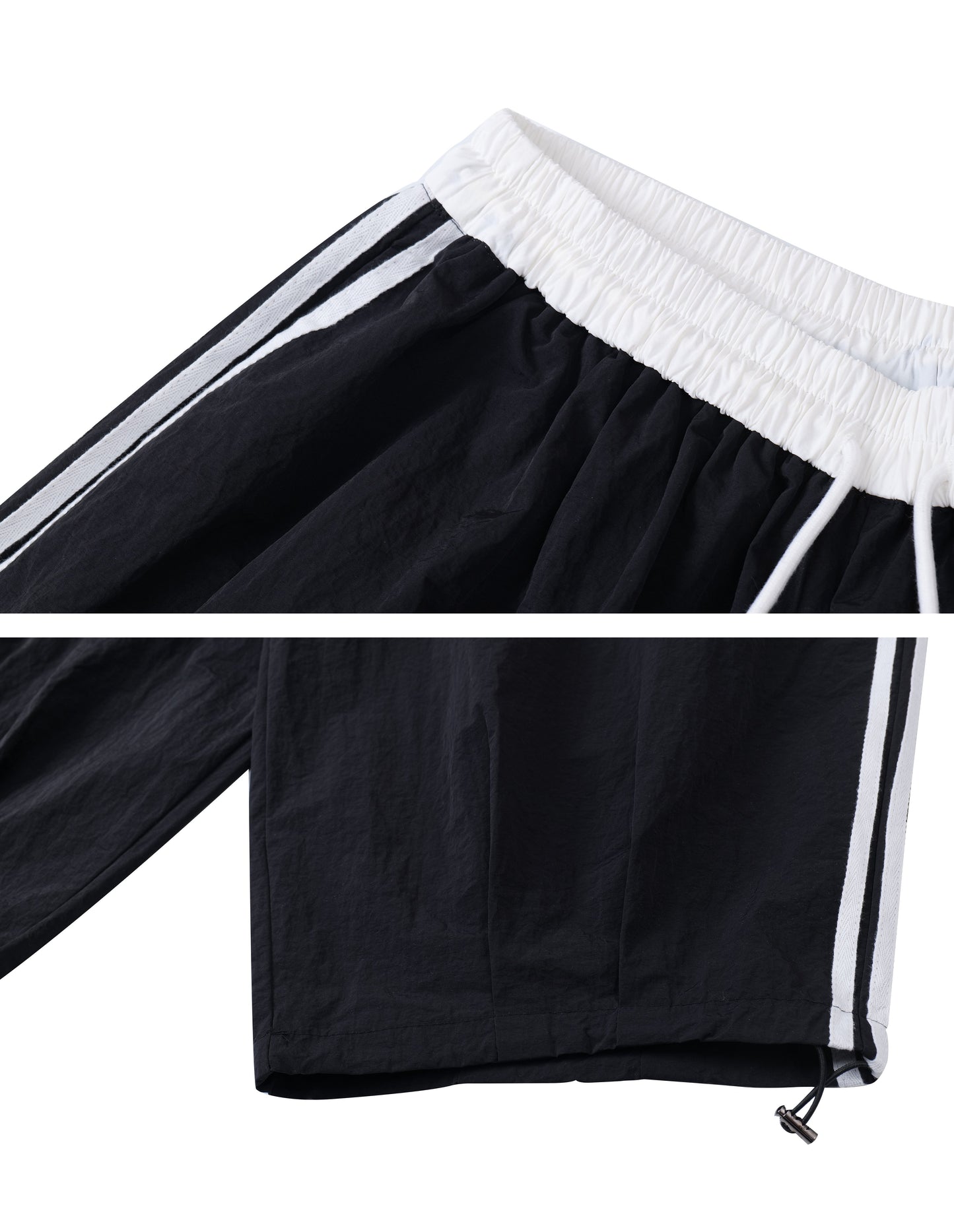 Pietrina - Pantaloni Casual Plissé Righe Donna Moderni Eleganti