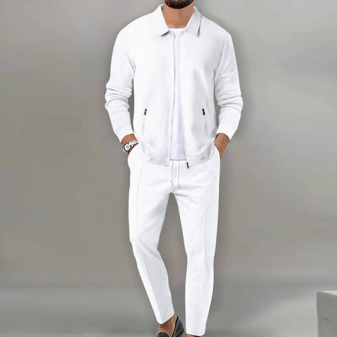 Tommaso – Completo Da Uomo Con Zip E Gilet Sportivo