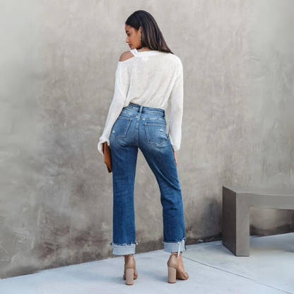 Jole – Pantaloni Taglio Classico A Vita Alta Per Il Massimo Comfort