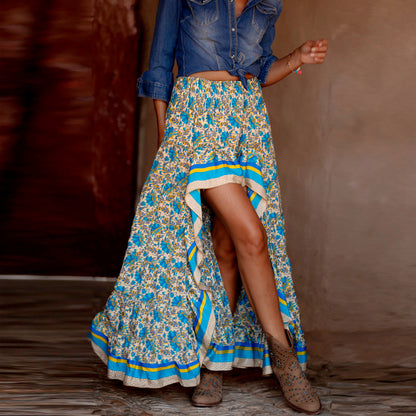 Lara – Gonna Lunga In Stile Bohemien Con Fantasia Esclusiva