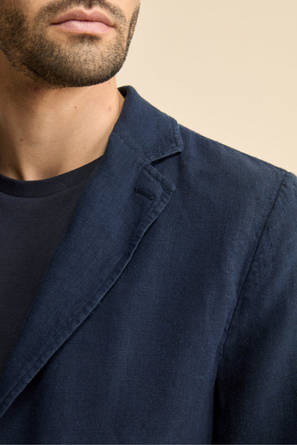 Ippolito - Giacca Uomo Blu Notte Elegante