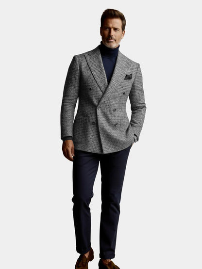 Teofano - Blazer Doppiopetto Regent Elegante Uomo