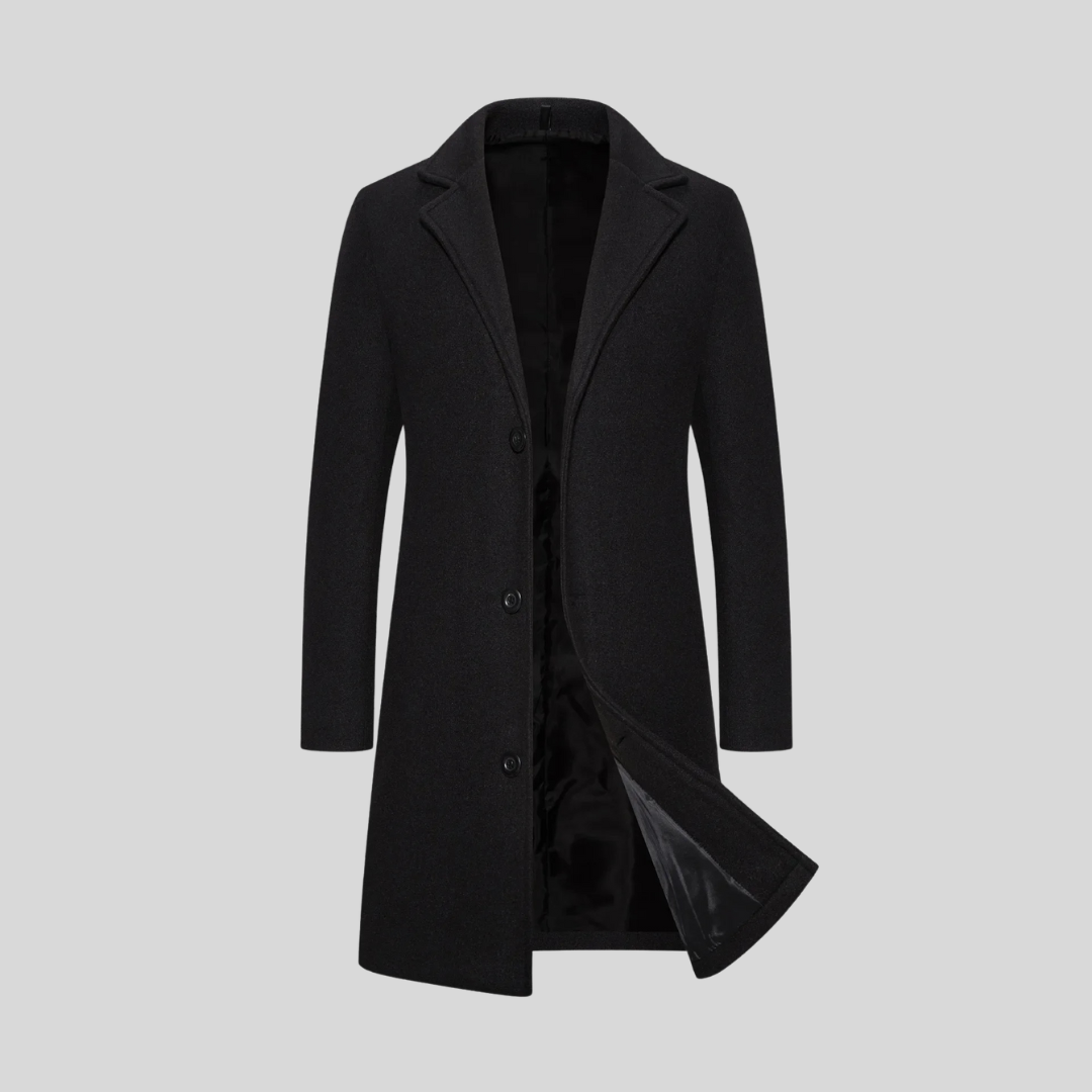 Torquato - Cappotto Stirling Elegante Uomo Invernale Lungo