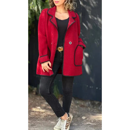 Ivette - Blazer Caldo Casual Donna Invernale
