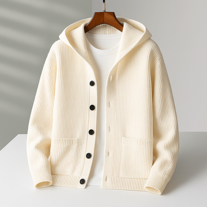 Toribio - Cardigan Elegante Classico Da Uomo