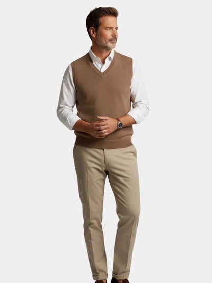 Tigrino - Gilet Elegante Essenziale Da Uomo