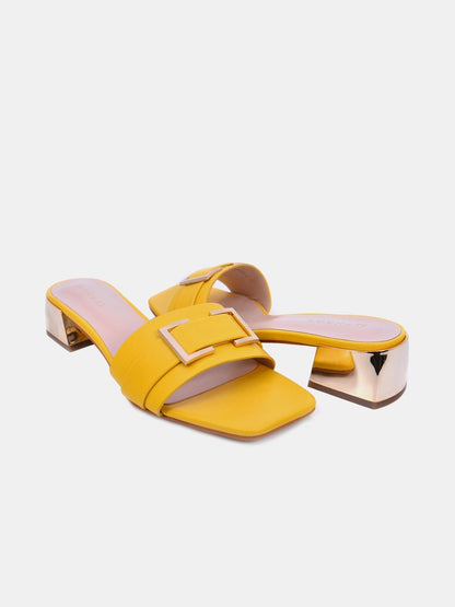 Elisa - Sandali Tacco Largo Donna Eleganti