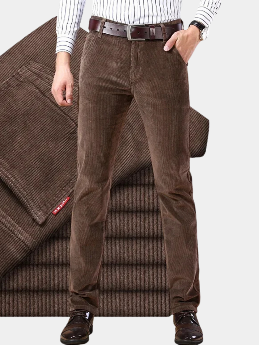 Timoteo - Pantalone Uomo Lusso Stile Elegante