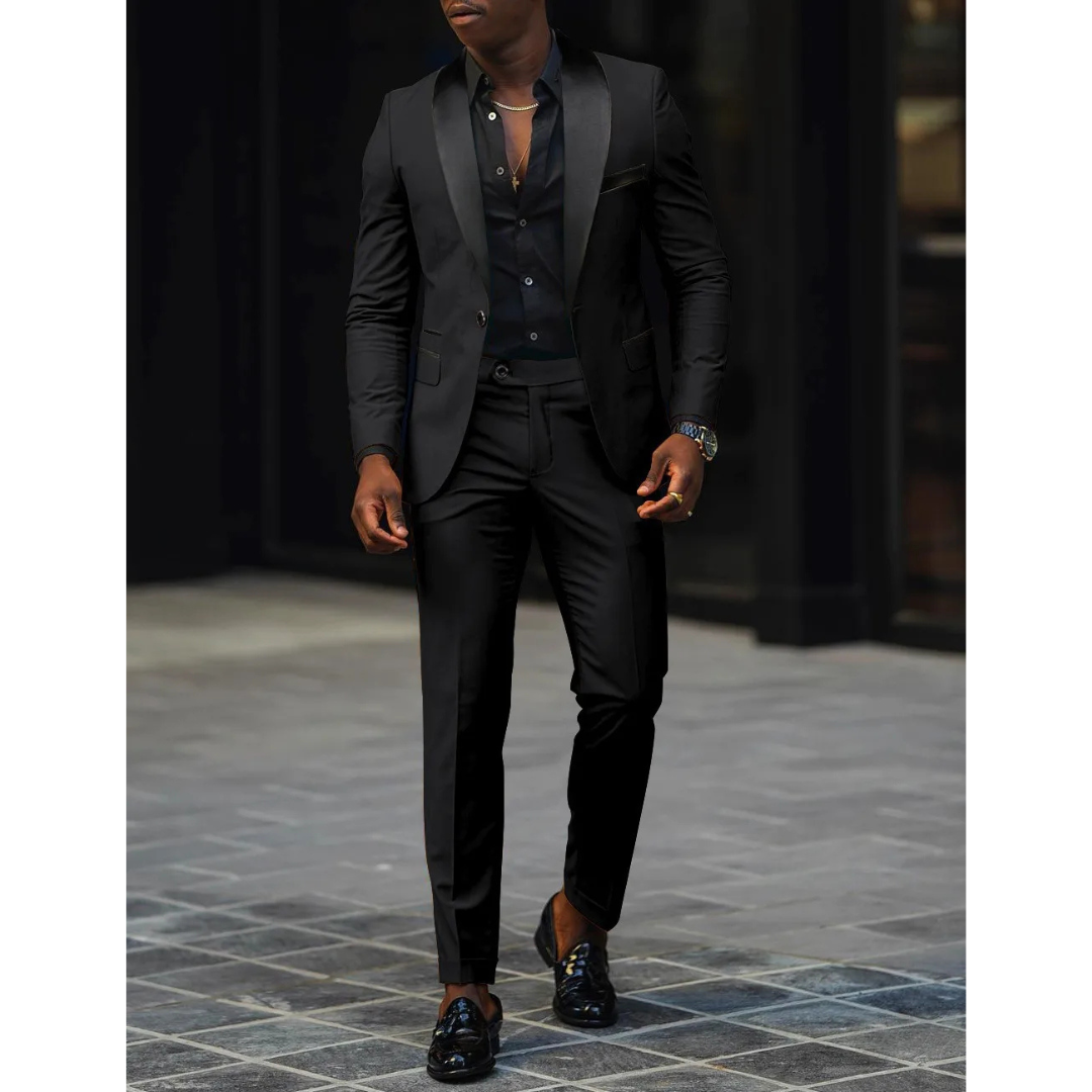 Gaspare - Completo Uomo Vestibilità Sartoriale Revers Lancia