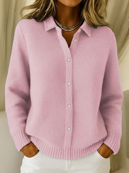 Tiburia - Cardigan Classico Donna Elegante Versatile