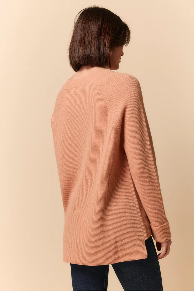 Ninetta - Girocollo a Costa Inglese in Lana e Cashmere