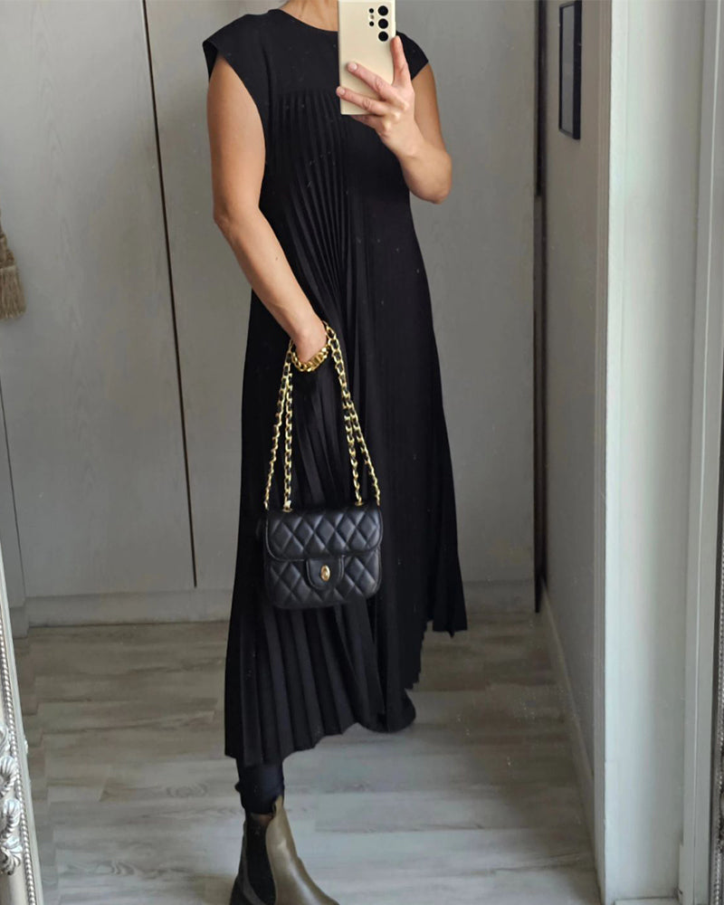 Bianca – Abito Donna a Tinta Unita Elegante e Versatile