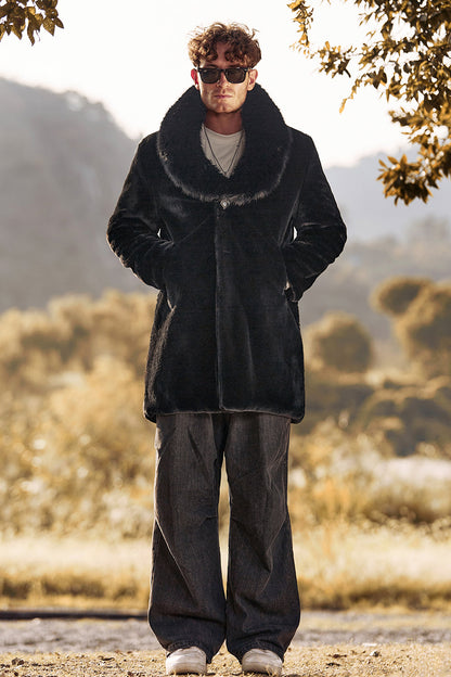 Romano – Elegante Cappotto Lungo Invernale A Maniche Lunghe