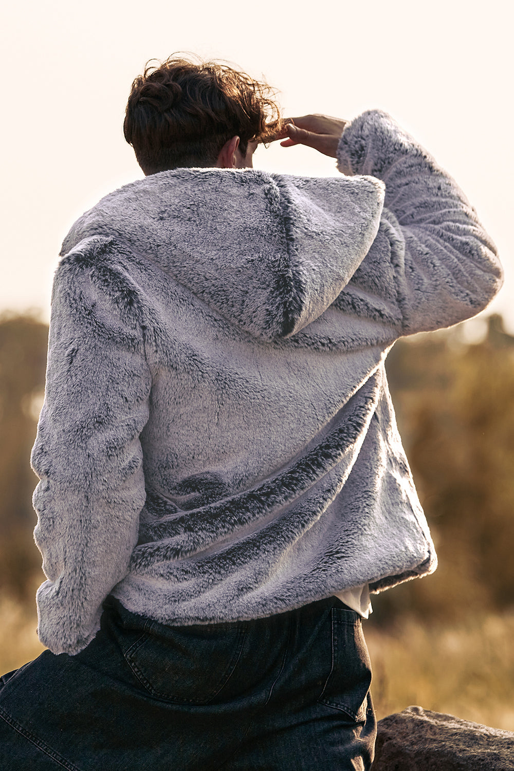 Dario – Cappotto Invernale Uomo Midi Con Cappuccio