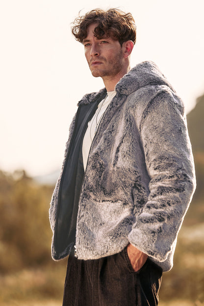 Dario – Cappotto Invernale Uomo Midi Con Cappuccio