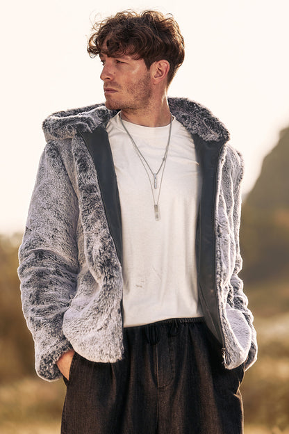 Dario – Cappotto Invernale Uomo Midi Con Cappuccio