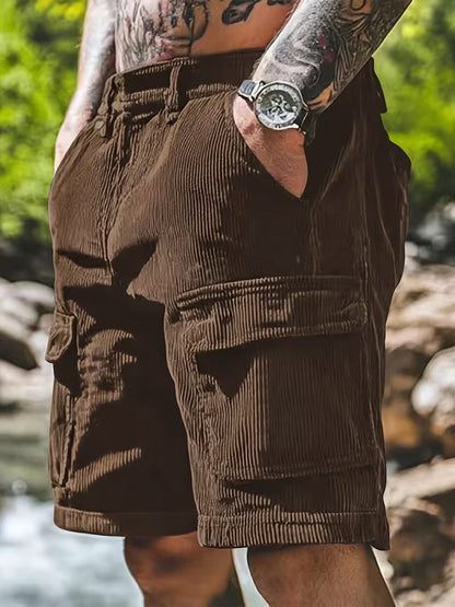 Normando - Pantaloncini Uomo 3D Comodi con Tasche