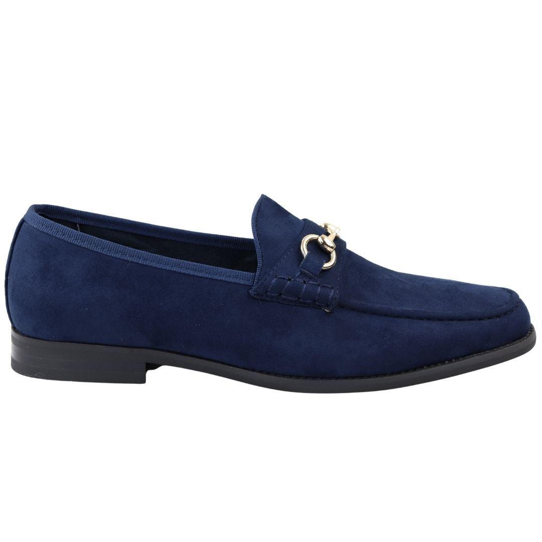 Valerio – Mocassino Uomo Slip-On in Camoscio Foderato in Pelle Formale