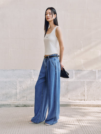 Irene - Pantaloni Donna Vita Alta Eleganti