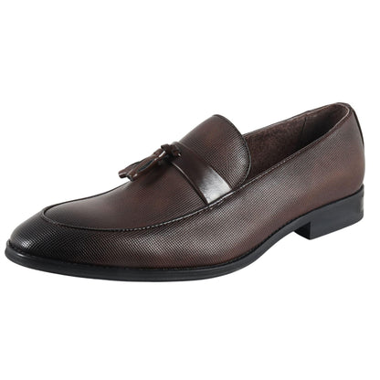 Sergio – Mocassino Uomo con Nappine in Pelle Slip-On Formale