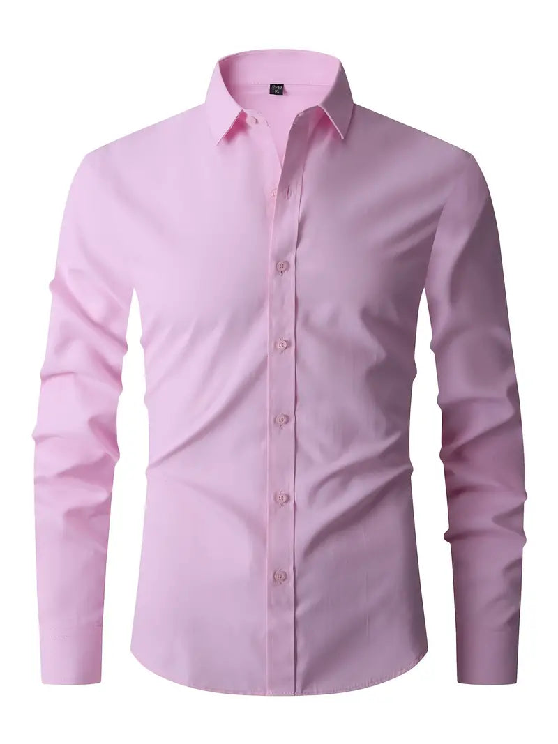 Marco – Camicia Uomo Manica Lunga Semi-Formale Quattro Stagioni