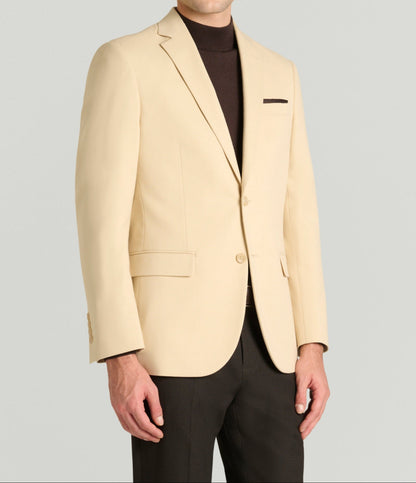 Karel - Giacca Monopetto Uomo Beige Elegante Moderna