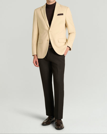 Karel - Giacca Monopetto Uomo Beige Elegante Moderna