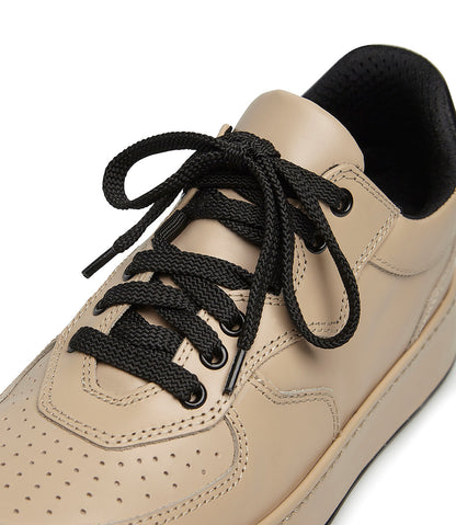 Agostino - Sneakers Bicolore Beige Nero Uomo