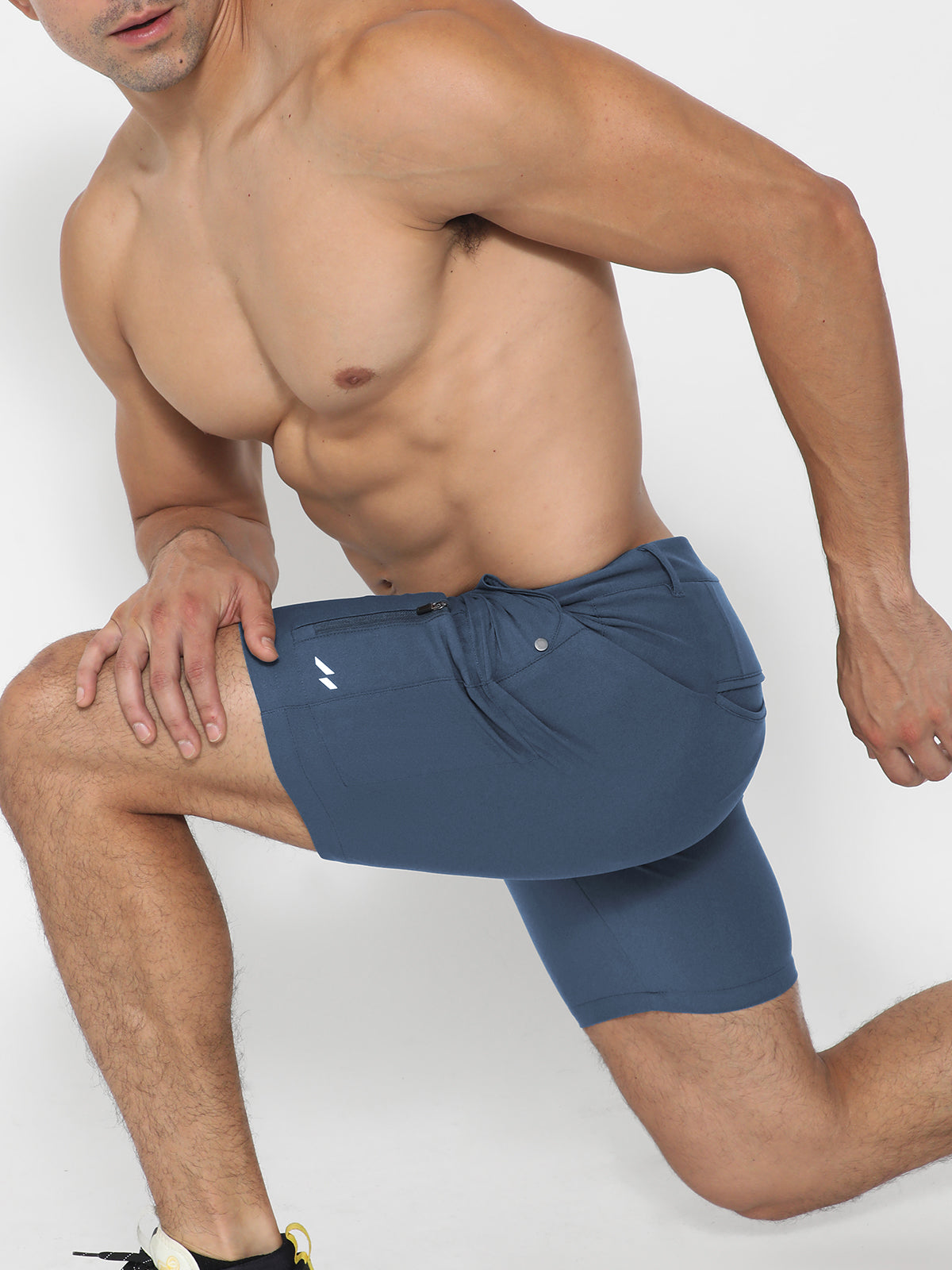 Rinaldo - Shorts Chino Performance Uomo Elite Moderni Versatili