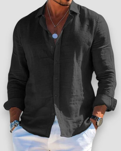 Rinaldino - Camicia Casual Elegante Uomo Moderna Versatile