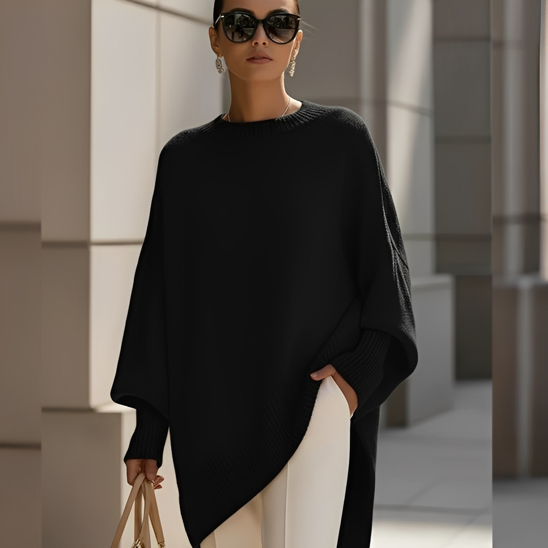 Ines – Maglione Oversize Girocollo Donna