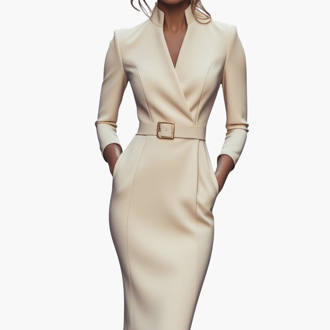 Jillian - Abito elegante da donna con cintura