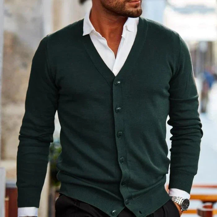 Tito - Cardigan Elegante Casual Uomo Stile Versatile