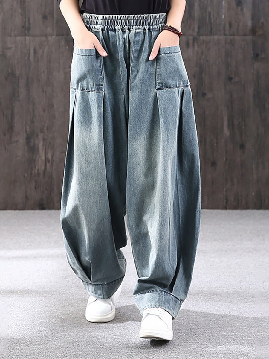 Teresa - Jeans Donna Largo Colore Semplice