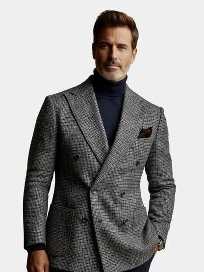 Teofano - Blazer Doppiopetto Regent Elegante Uomo
